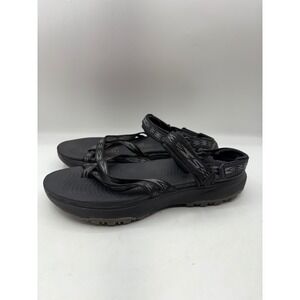 Skechers Outdoor Ultra Mojave Hook Loop Sport Sandals Black Womens Size‎ 9
